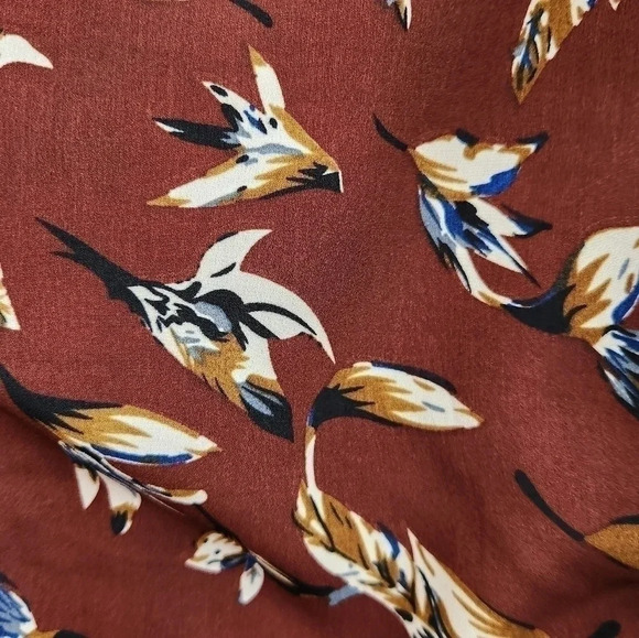 NWT || SONCY || burgundy sleeveless dress - Picture 3 of 9